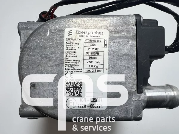 Heater Ebersbächer Hydronic II C - ET-No. 47256212 - div. Cranes